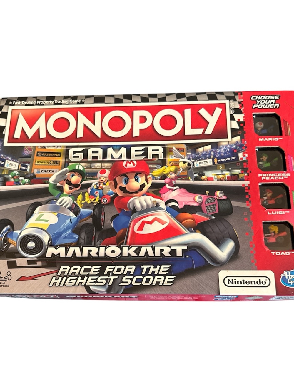 Monoply Gamer Mariokart Board Game
